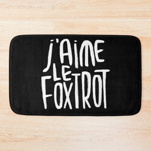 Item preview, Foxtrott, J‘aime le foxtrot, Dance typography  designed and sold by danceink.