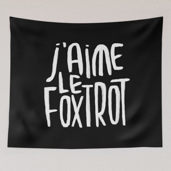 Item preview, Foxtrott, J‘aime le foxtrot, Dance typography  designed and sold by danceink.
