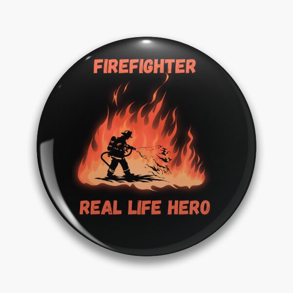 Item preview, Firefighter Real Life Hero - gifts for firefighters designed and sold by ewicraft.