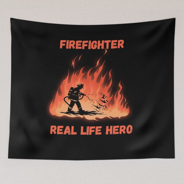Item preview, Firefighter Real Life Hero - gifts for firefighters designed and sold by ewicraft.