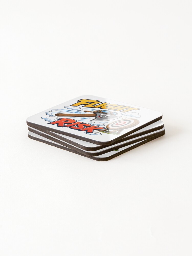 Thumbnail 4 of 5, Coasters (Set of 4), Flight Risk designed and sold by Thor-stone.