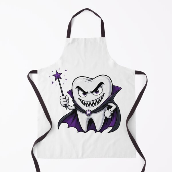 Item preview, Evil Vampire Tooth Halloween Dentist Cartoon Cute Spooky Dental Design designed and sold by 76Valeria.