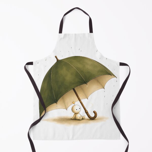 Item preview, Little Star Companion Under My Umbrella | Cozy Umbrella of Shelter | Whimsical Watercolor T-Shirt & Sticker designed and sold by Digital Culture Studio.