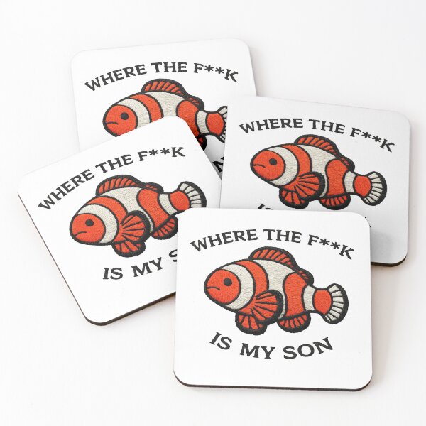 Item preview, Funny Clownfish Where Is My Son designed and sold by Arcaucil.