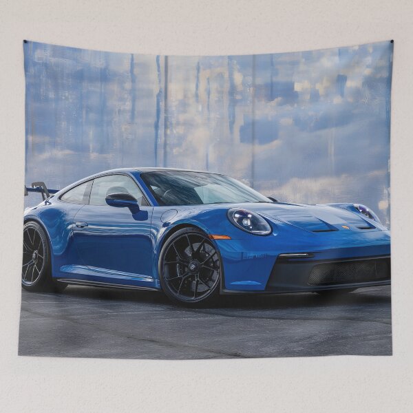 Item preview, Porsche 911 GT3 Contemporary Garage Art designed and sold by AutoPopStudio.