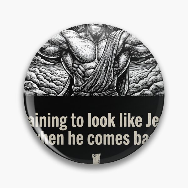Item preview, swole Jesus Christ of Nazareth designed and sold by Offline Behavior.