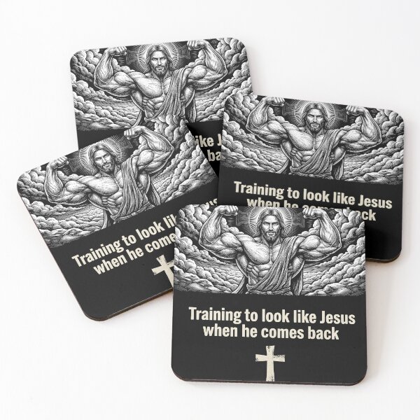 Item preview, swole Jesus Christ of Nazareth designed and sold by Offline Behavior.