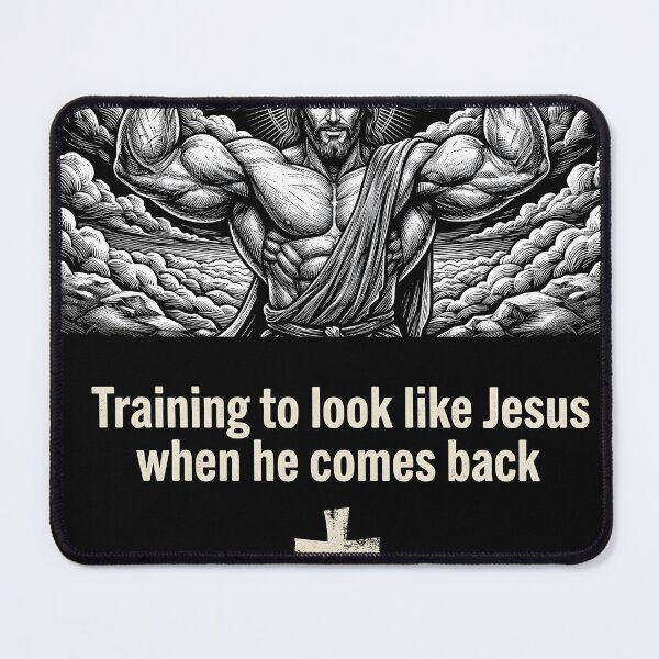 Item preview, swole Jesus Christ of Nazareth designed and sold by Offline Behavior.