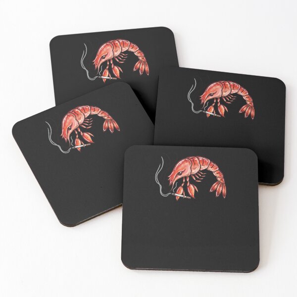 Item preview, Funny Smoking Shrimp Prawn Cigarette Joke designed and sold by elderberry.