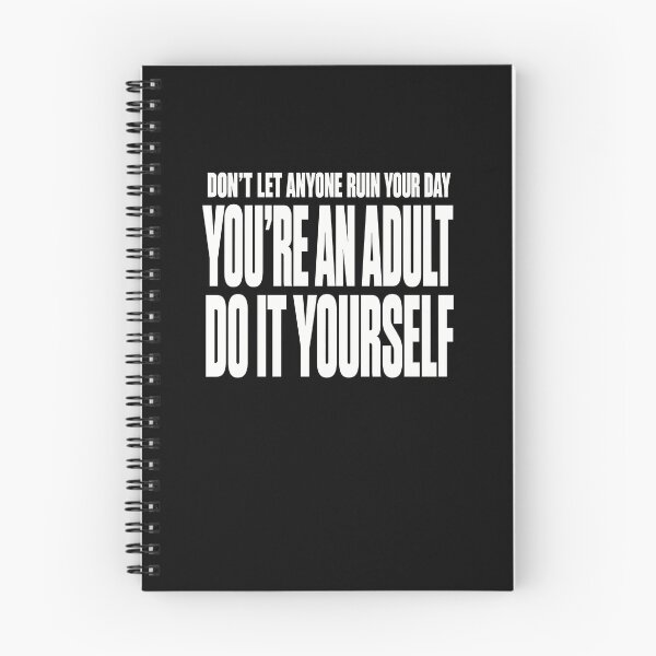 Item preview, Funny Ruin Your Own Day Adult Sarcastic Humor Art designed and sold by elderberry.