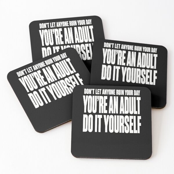 Item preview, Funny Ruin Your Own Day Adult Sarcastic Humor Art designed and sold by elderberry.