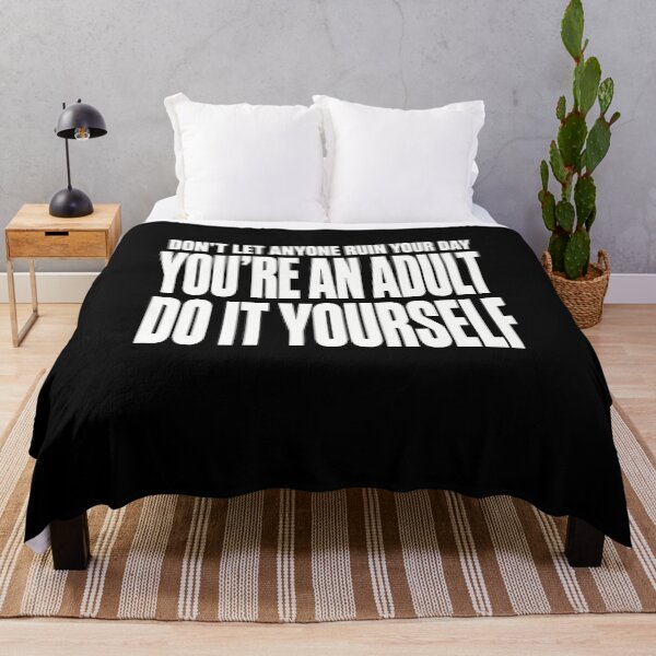 Item preview, Funny Ruin Your Own Day Adult Sarcastic Humor Art designed and sold by elderberry.