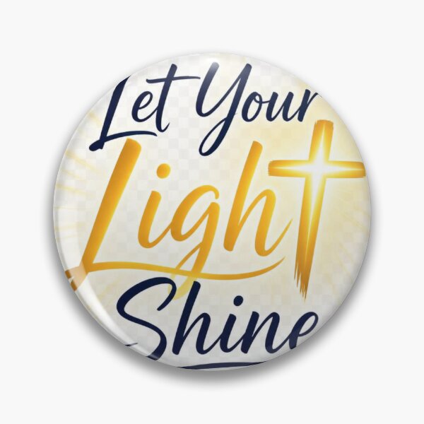 Item preview, Let Your Light Shine Christian Quote | Faith Inspirational Religious Apparel Design designed and sold by Paltooproducts.