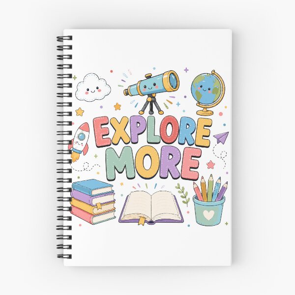 Item preview, Explore More T-Shirt & Sticker | Cute Educational Adventure Design | Teacher & Student Gift designed and sold by Sunday.Supply.