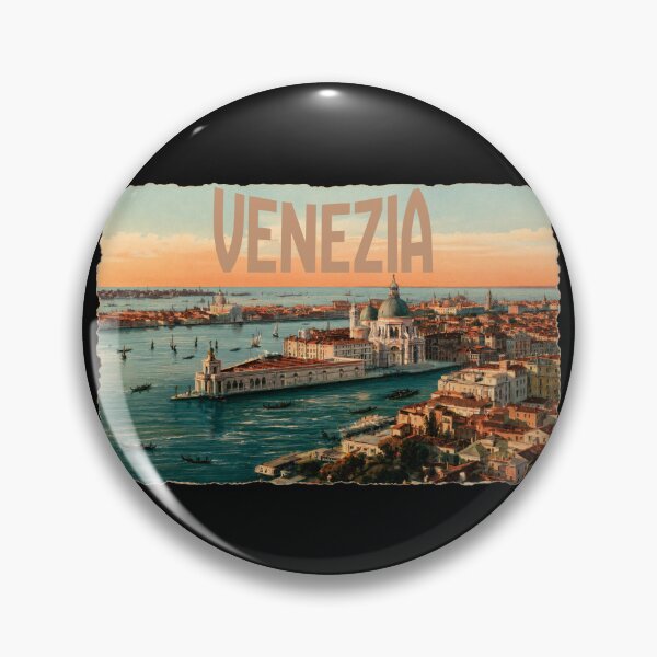Item preview, Venice Vintage Style Panorama Of The City designed and sold by DRABaBdesign.