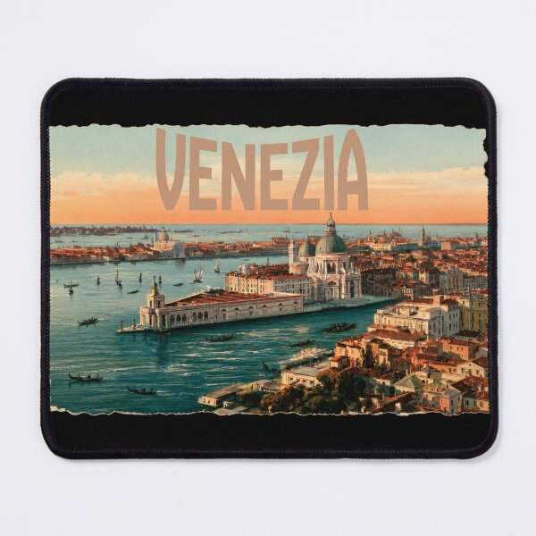 Item preview, Venice Vintage Style Panorama Of The City designed and sold by DRABaBdesign.