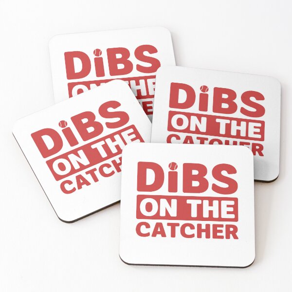 Item preview, Dibs on the Catcher Baseball Gift designed and sold by gunaone-design.
