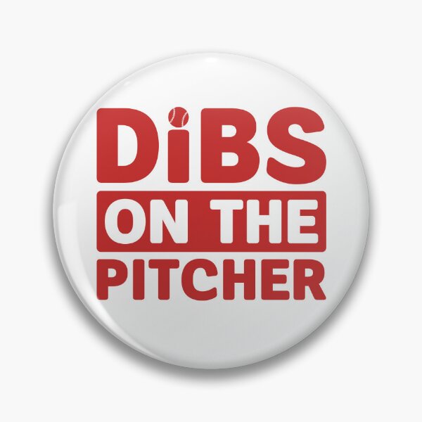Item preview, Dibs on the Pitcher Baseball Gift designed and sold by gunaone-design.