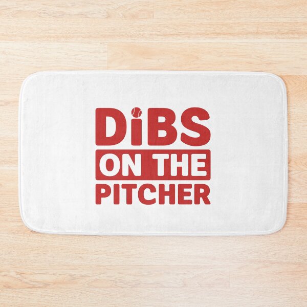 Item preview, Dibs on the Pitcher Baseball Gift designed and sold by gunaone-design.