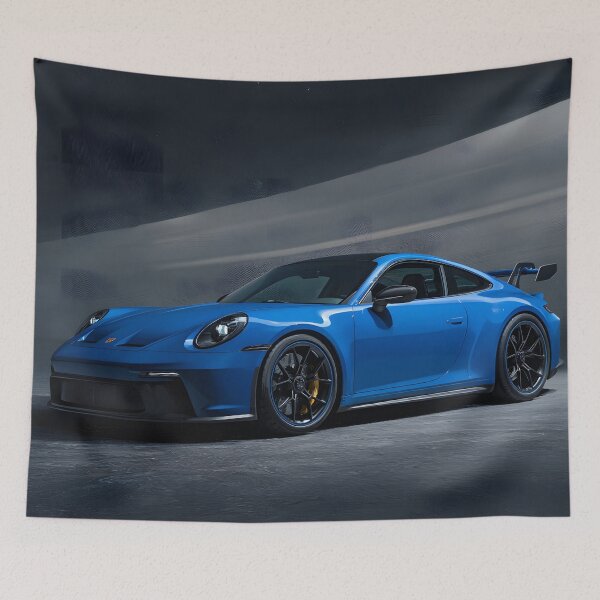 Item preview, Porsche 911 GT3 Fine Art Car Painting designed and sold by AutoPopStudio.