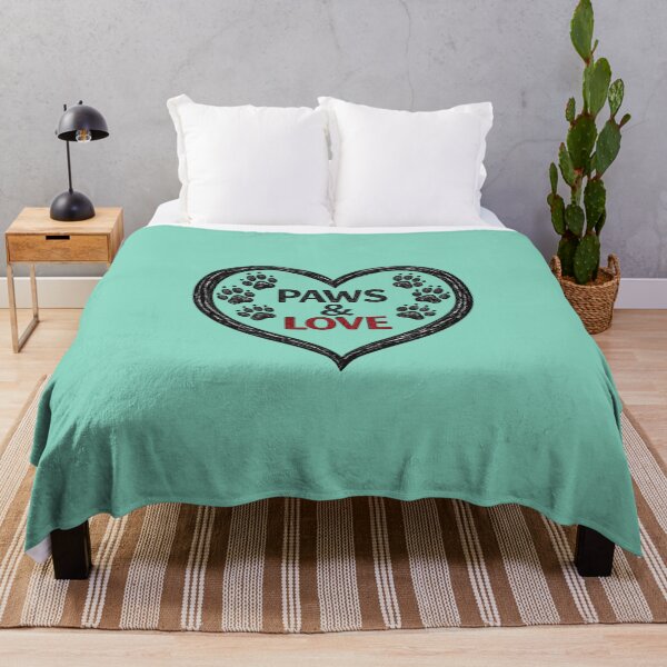 Item preview, Paws & Love | Minimalist Paw Print Heart Pet Lover Design designed and sold by RosalesArts.