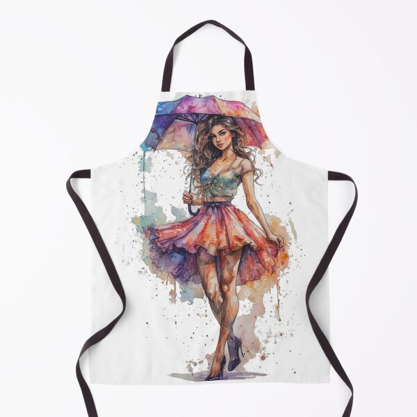 Item preview, Lady on the rain designed and sold by Navy67.