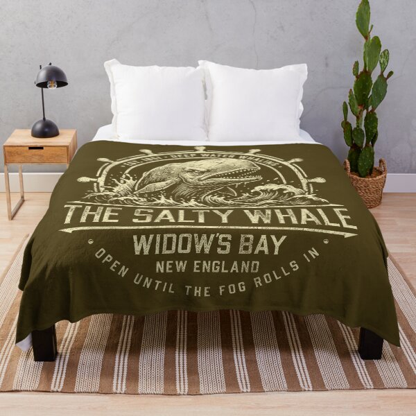 Item preview, The Salty Whale of Widow's Bay Vintage Whaling Nautical Seafood Restaurant Bar Pub designed and sold by Alema Art.