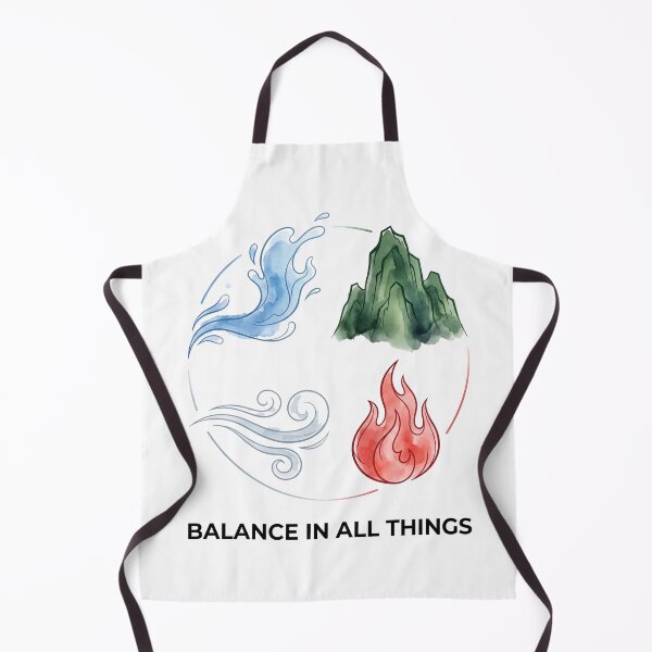 Item preview, Balance In All Things Four Elements Artistic Chinese Watercolor T-Shirt designed and sold by fowzi shokri.