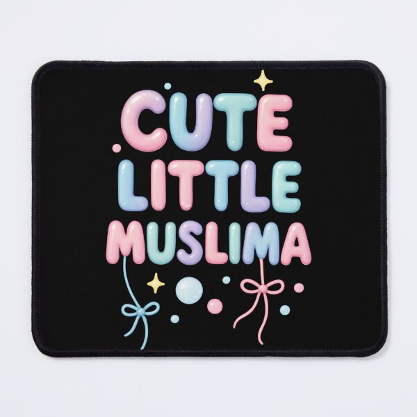 Item preview, Cute Little Muslima ( pink ) - Islamic Kids Design designed and sold by D-Islamic.