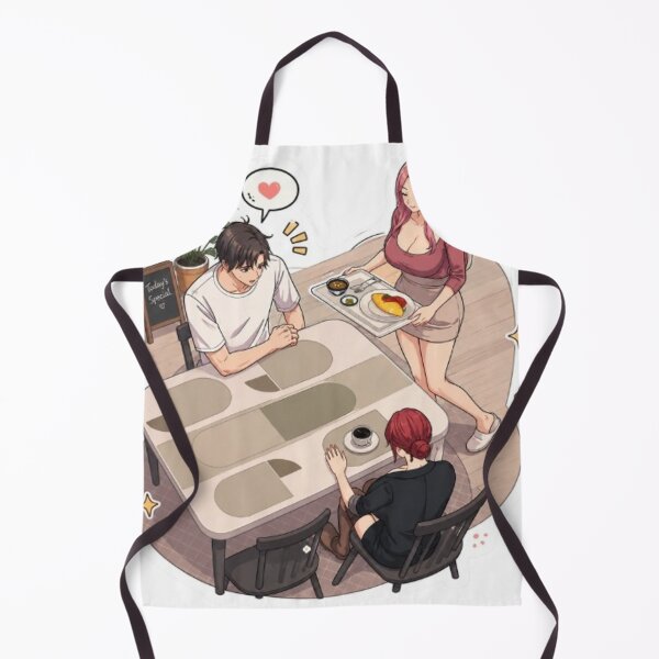 Item preview, Cozy Anime Café Sticker – Cute Slice of Life Scene designed and sold by MeowLoka ⭐⭐⭐⭐.