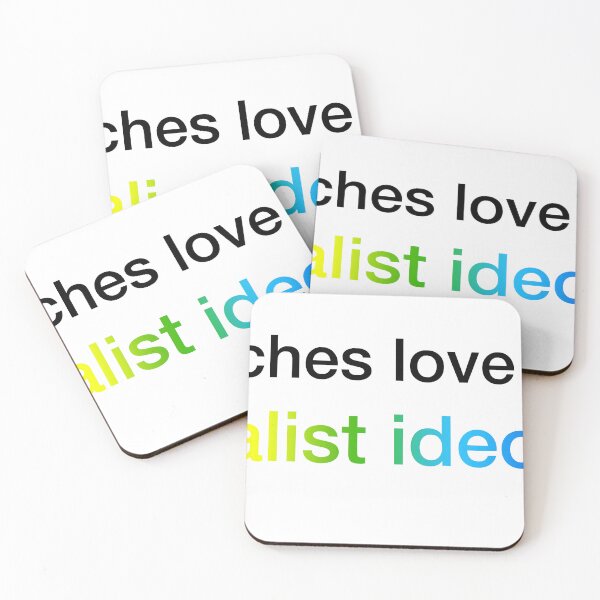 Item preview, bitches love my socialist ideology (rainbow) designed and sold by cerciscanadensis.