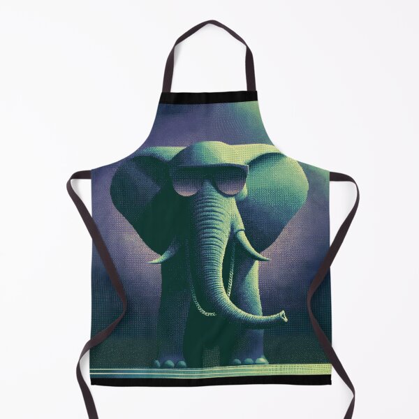 Item preview, Retro Cool Elephant in Sunglasses designed and sold by ClubVacay.