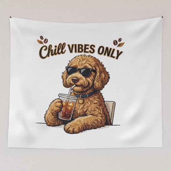 Item preview, Chill Doodle Dog designed and sold by TeeARTHY.