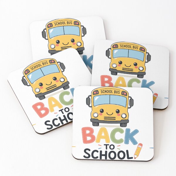 Item preview, Back to School Bus T-Shirt & Sticker | Cute Kawaii School Bus Design | Student & Teacher Gift designed and sold by Sunday.Supply.