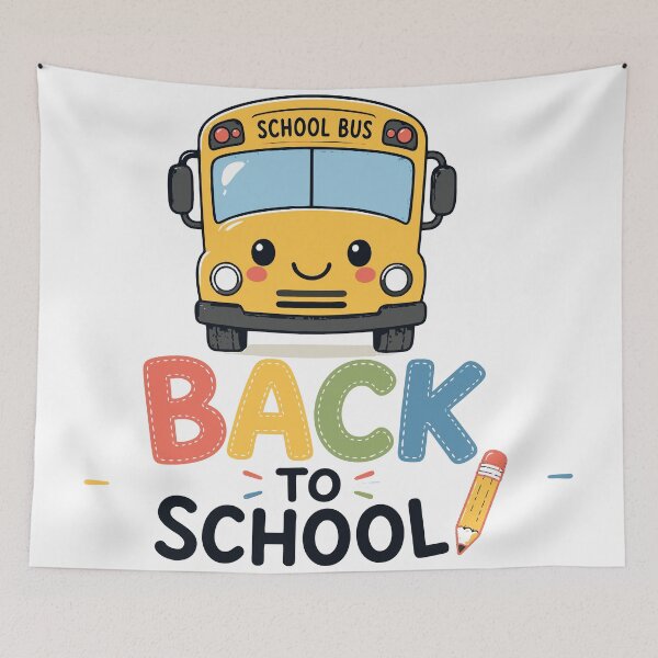 Item preview, Back to School Bus T-Shirt & Sticker | Cute Kawaii School Bus Design | Student & Teacher Gift designed and sold by Sunday.Supply.