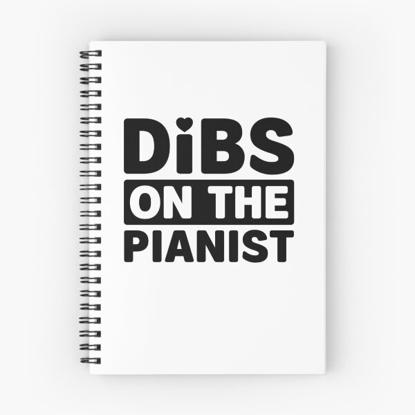 Item preview, Dibs on the Pianist - Funny Piano Player  designed and sold by gunaone-design.