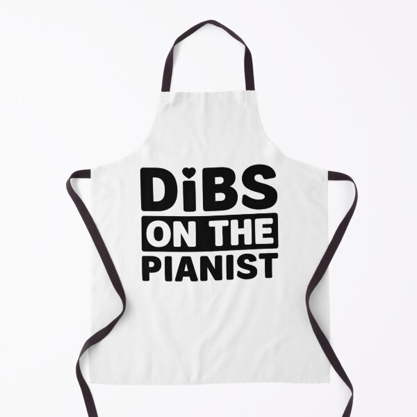 Item preview, Dibs on the Pianist - Funny Piano Player designed and sold by gunaone-design.
