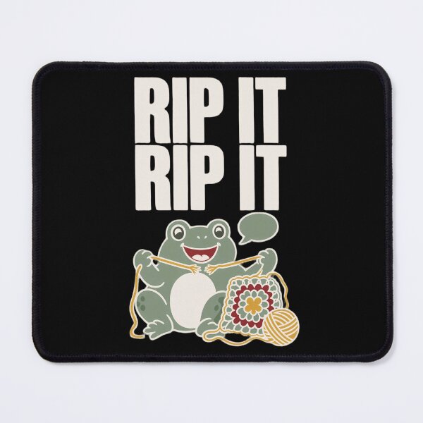 Item preview, Rip It Rip It Funny Crochet Frogging Shirt | Crochet Frog Crocheter Gift designed and sold by StickyGuys.