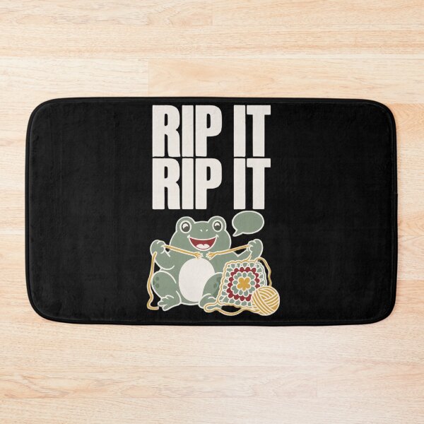 Item preview, Rip It Rip It Funny Crochet Frogging Shirt | Crochet Frog Crocheter Gift designed and sold by StickyGuys.