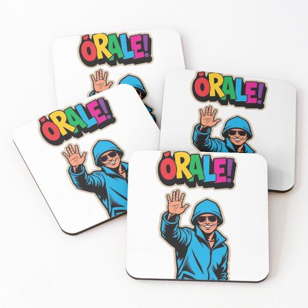 Item preview, Oral! Colorful Mexican Slang Pop Art & cool Waving Guy. designed and sold by LC&LCPlatform.
