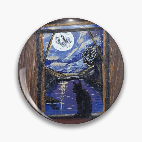 Item preview, Moonlit window | Handmade artwork  designed and sold by tomahart-.