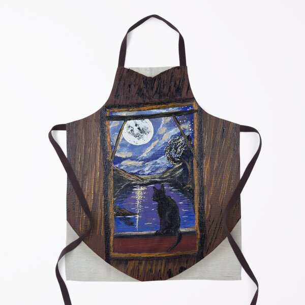 Item preview, Moonlit window | Handmade artwork designed and sold by tomahart-.
