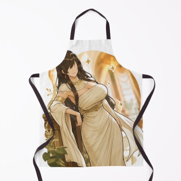 Item preview, Elegant Anime Goddess Sticker – Golden Royal Aesthetic designed and sold by MeowLoka ⭐⭐⭐⭐.
