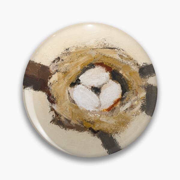 Item preview, Cozy Cottagecore Cream Birds Nest Poster designed and sold by Filora Atelier | Bird Art.