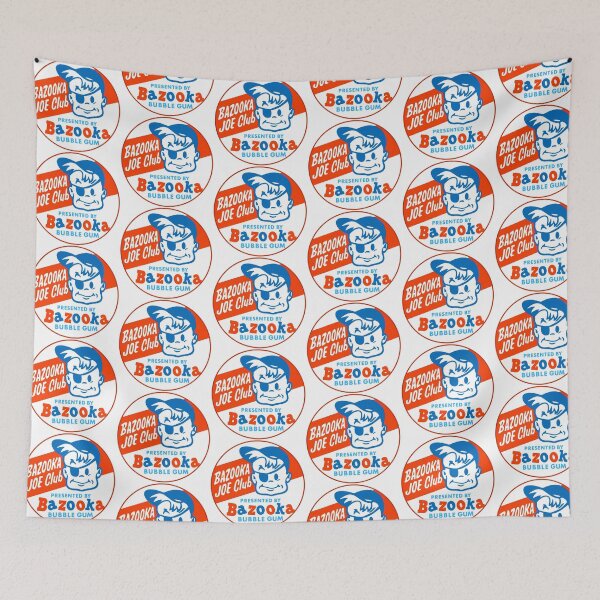 Item preview, Vintage Bazooka Joe Bubble Gum Club Retro Logo Art designed and sold by Deviant Logic Design.