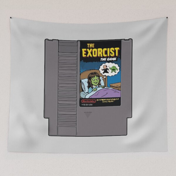 Item preview, The Exorcist NES Game designed and sold by tigrootiger.