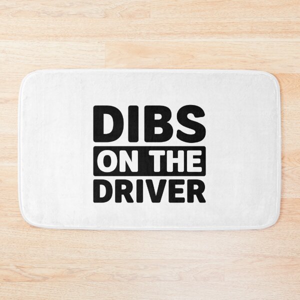Item preview, Dibs on the Driver - Proud Race Car Driver Wife Girlfriend designed and sold by gunaone-design.
