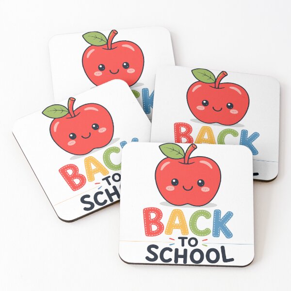 Item preview, Back to School Apple T-Shirt & Sticker | Cute Kawaii Teacher & Student Design designed and sold by Sunday.Supply.