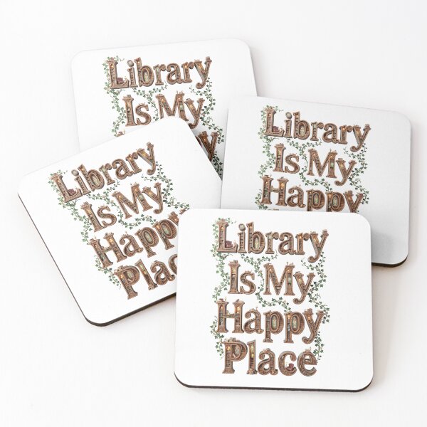 Item preview, Library Is My Happy Place designed and sold by Helenaphotoart.