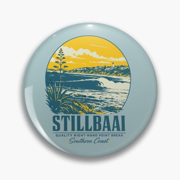 Item preview, Stillbaai Surfing Southern Coast Vintage Art designed and sold by d247.